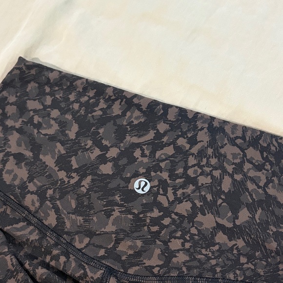 lululemon athletica Black Patterned Leggings - Picture 2 of 5